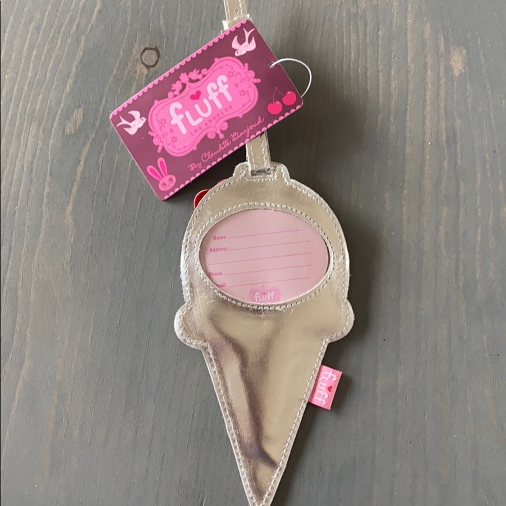 Fluff ice cream 🍦 brand new luggage tag! - Picture 2 of 2